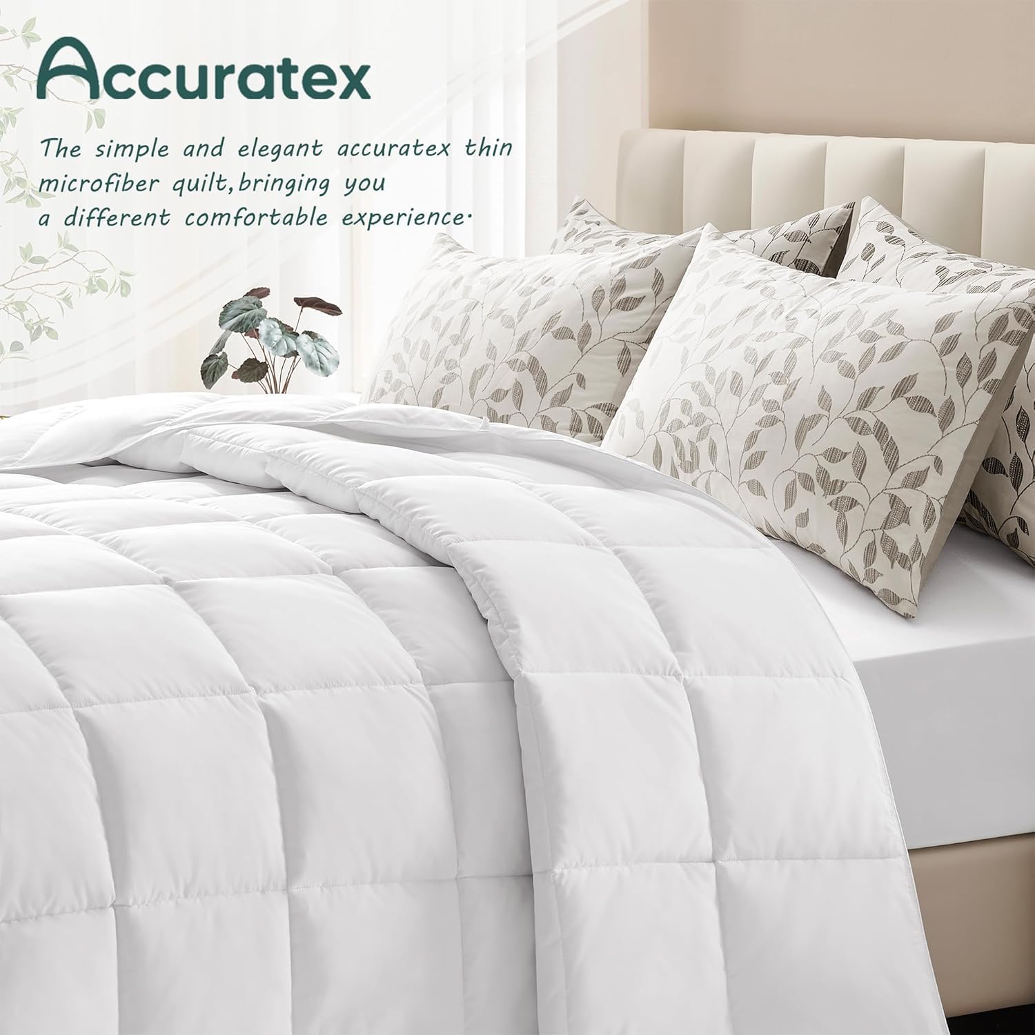 Detalle 2 de Accuratex Couette légère 200x200 cm 250GSM