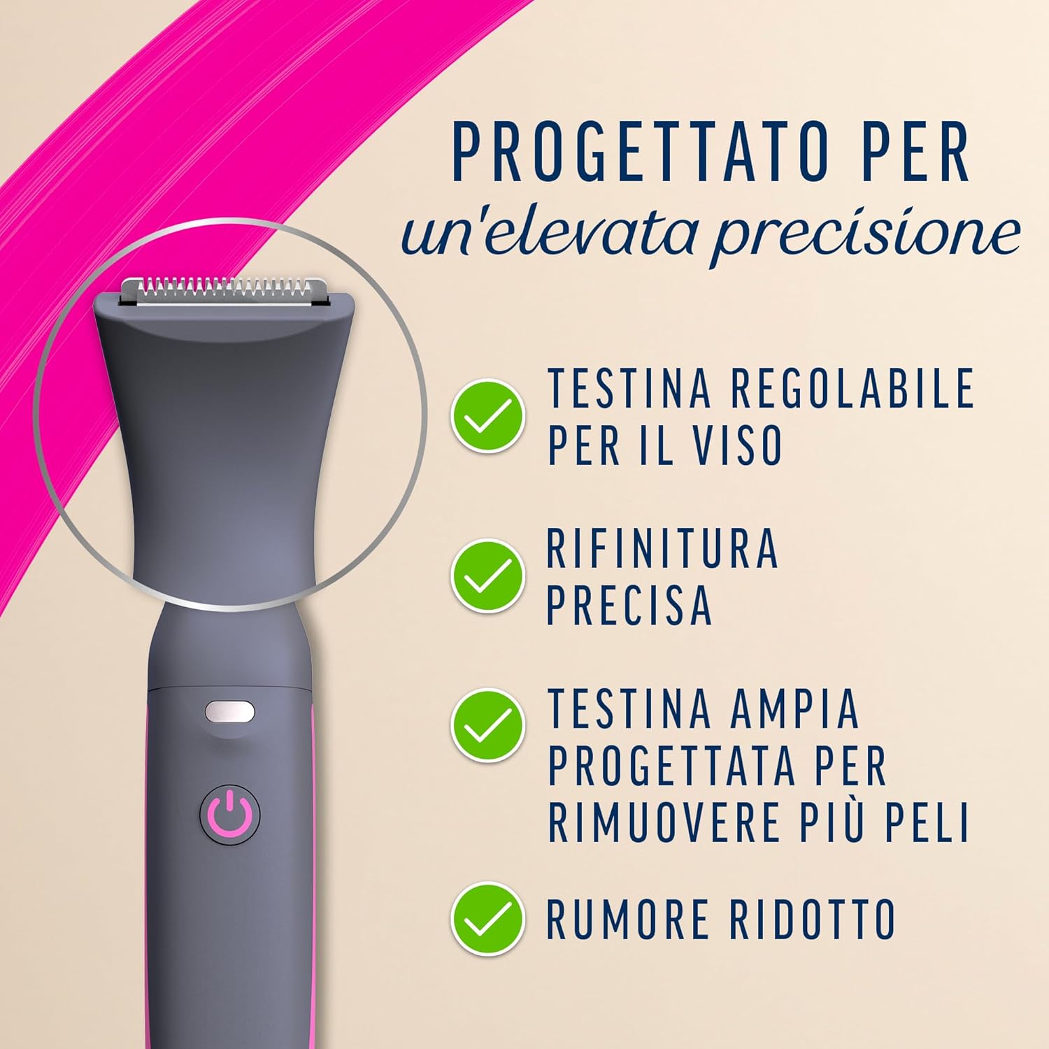 Thumbnail 4 de Veet Expert Trimmer rasoio elettrico 2 testine 🪒