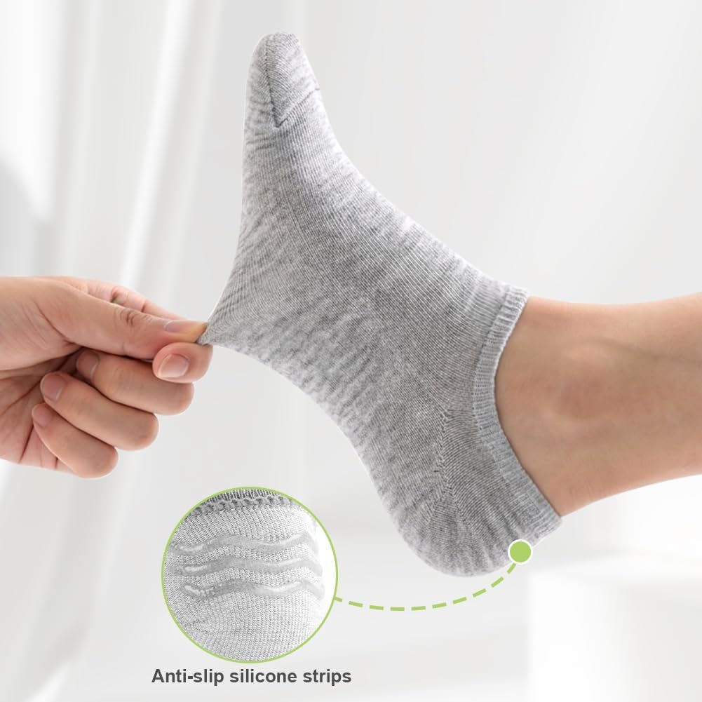Thumbnail 5 de OFFCUP 1 Bamboo Trainer Socks, 6 Pairs of Low-Cut No-Show Liners