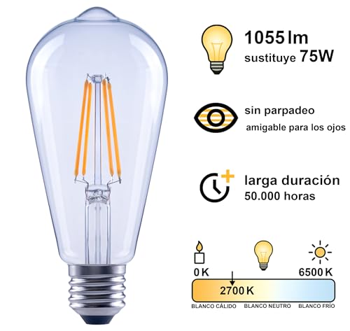 Detalle de greenandco 4x ampoule LED 5W