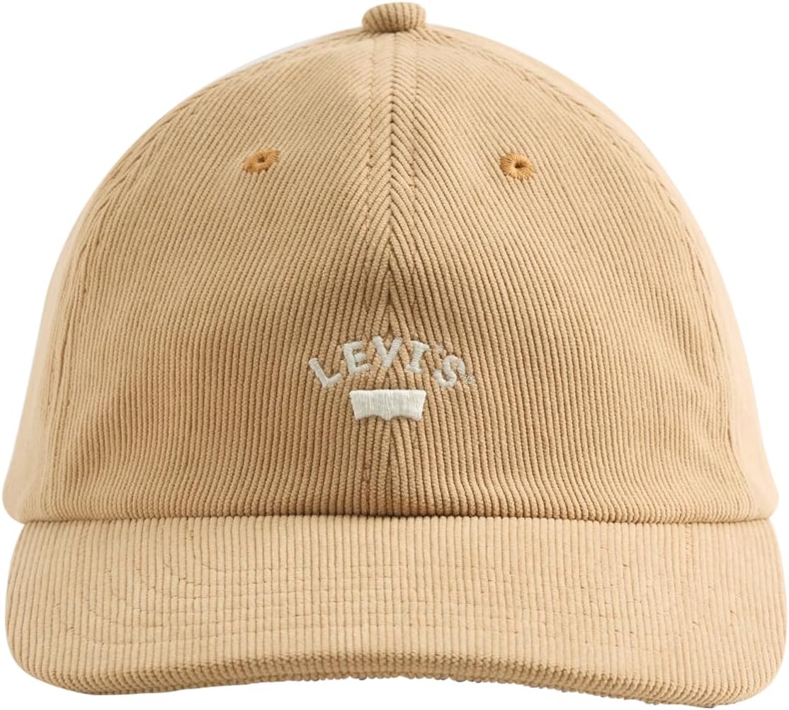 Detalle de Levi's Lazy Girl Logo cap – Cappellino nero con stampa logo, stile casual e pratico