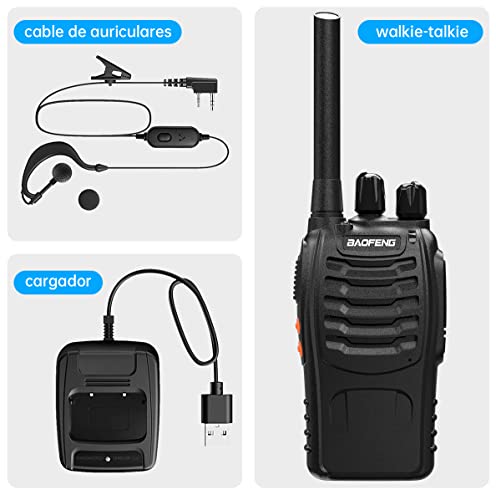 Thumbnail 7 de Baofeng Walkie Talkie Profesional PMR 馃摗 Recargable, 16 Canales