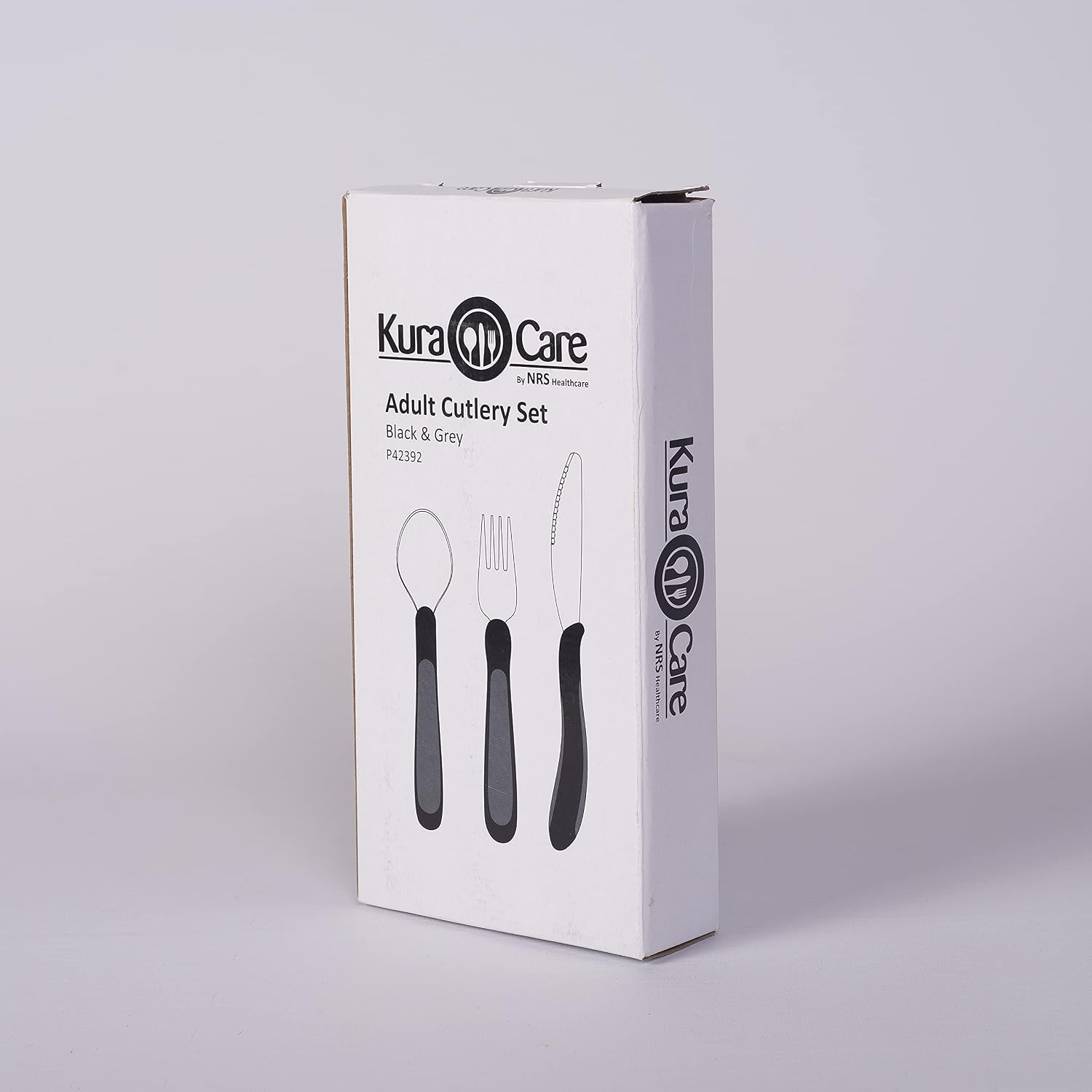 Thumbnail 6 de NRS Healthcare P42392 Kura Care Easy Grip Adult Cutlery Set, Stainless Steel