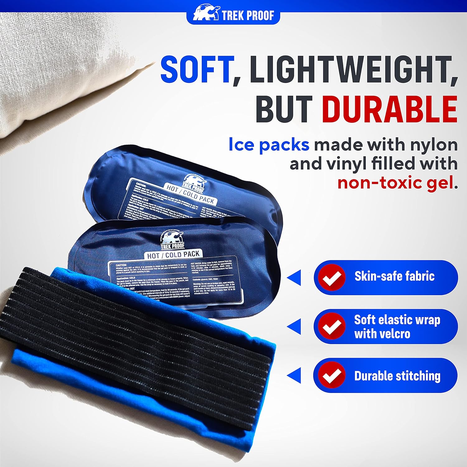 Detalle 2 de Classic Ice Packs for Injuries 3-Pack