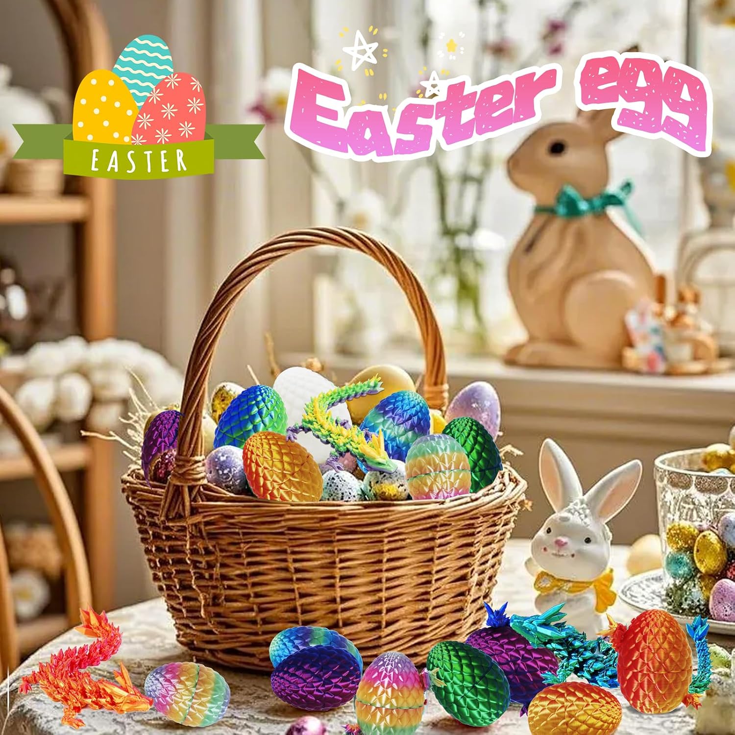 Detalle 2 de Fenoee Dragon Eggs 24-Pack Surprise