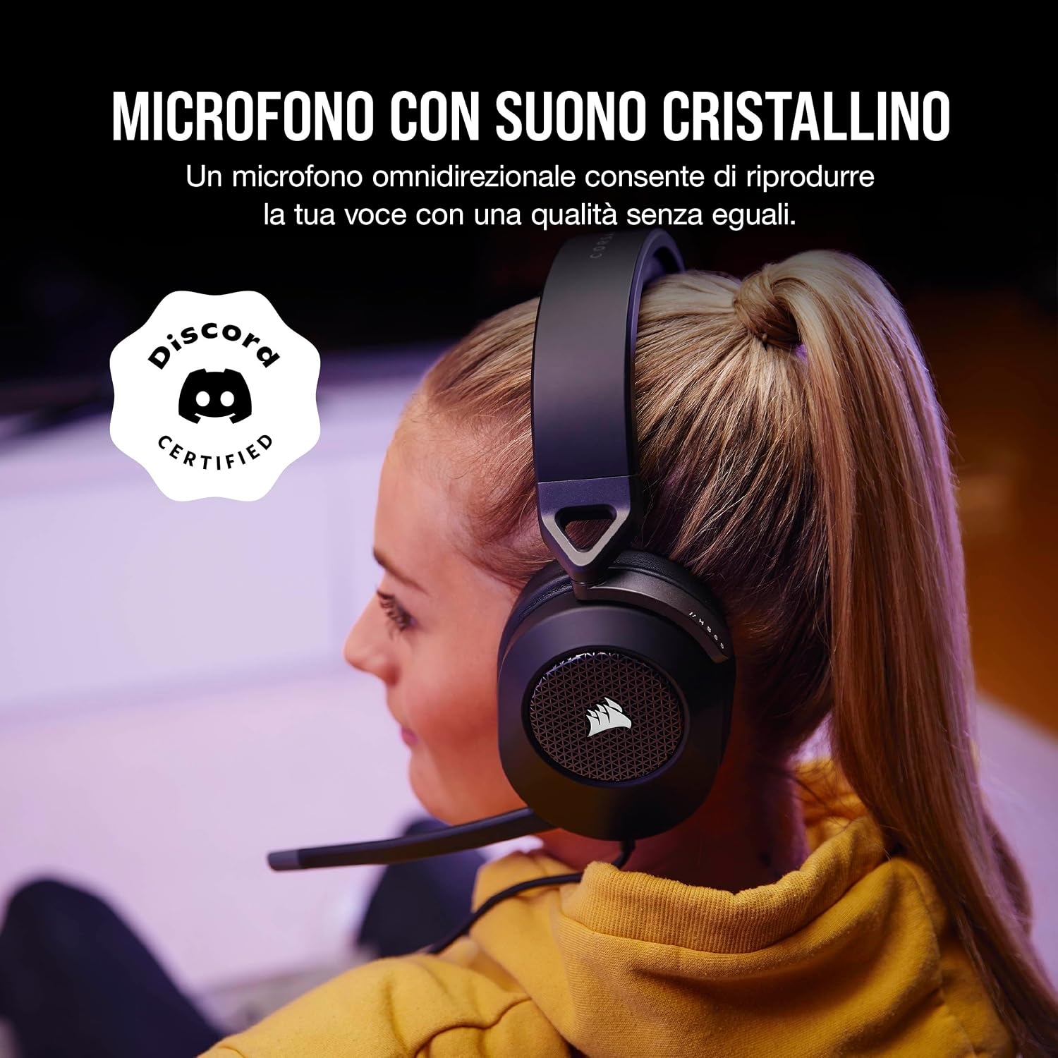 Thumbnail 4 de Corsair HS65 SURROUND Cuffie da Gioco