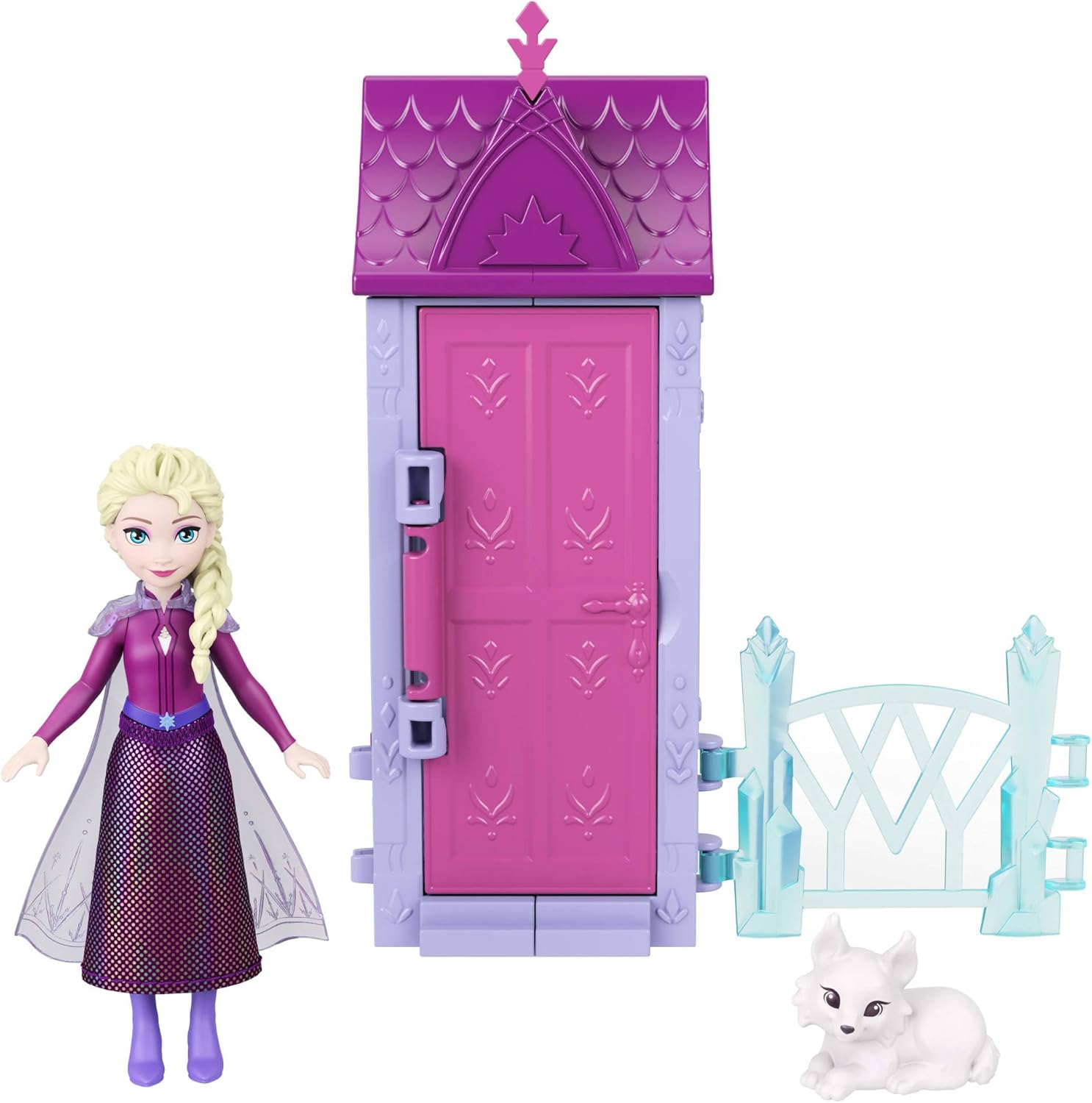 Thumbnail 2 de Mattel Disney Frozen Arendelle Village Surprise Playset with Anna or Elsa Small Doll and Village Accessories (JFG24)