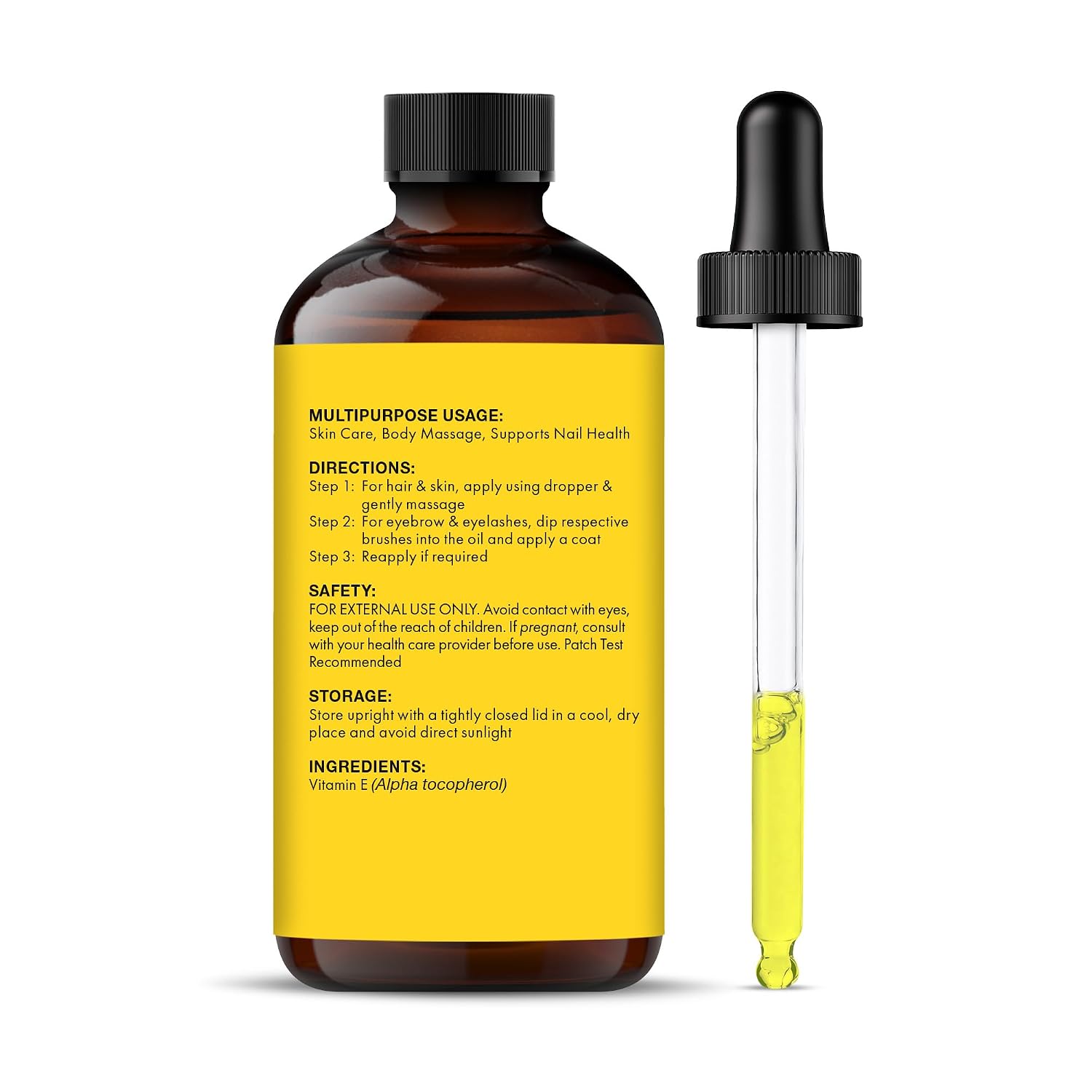 Thumbnail 6 de Majestic Pure Vitamin E Oil 4 oz 70,000 IU