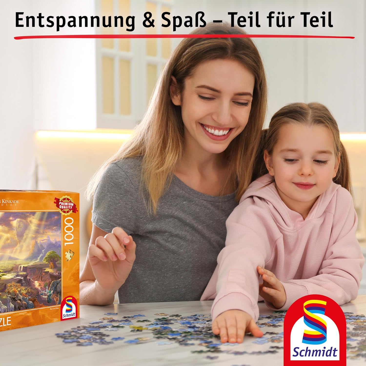 Detalle de Schmidt Puzzle 1000 pezzi: Puzzle Secret – Atelier di Couture