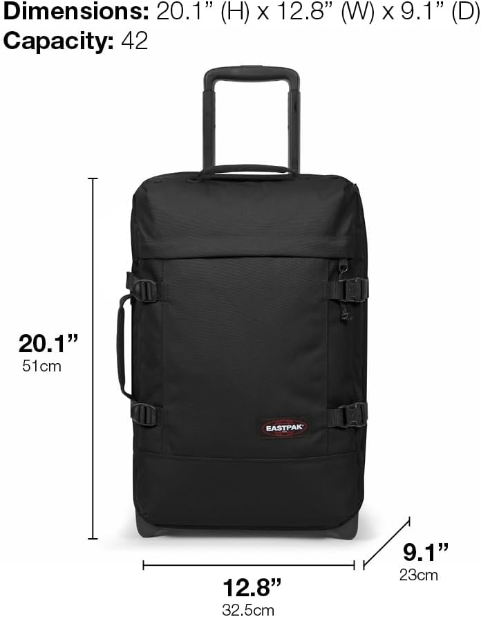 Detalle de EASTPAK TRANVERZ S Koffer, 45 cm, 42 L – kompakt, robust und praktisch