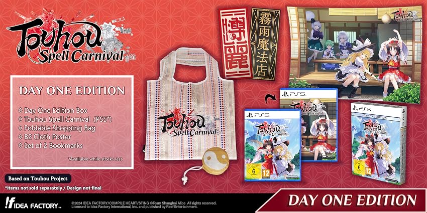 Detalle 2 de Touhou Spell Carnival Day One PS5 juego 1️⃣