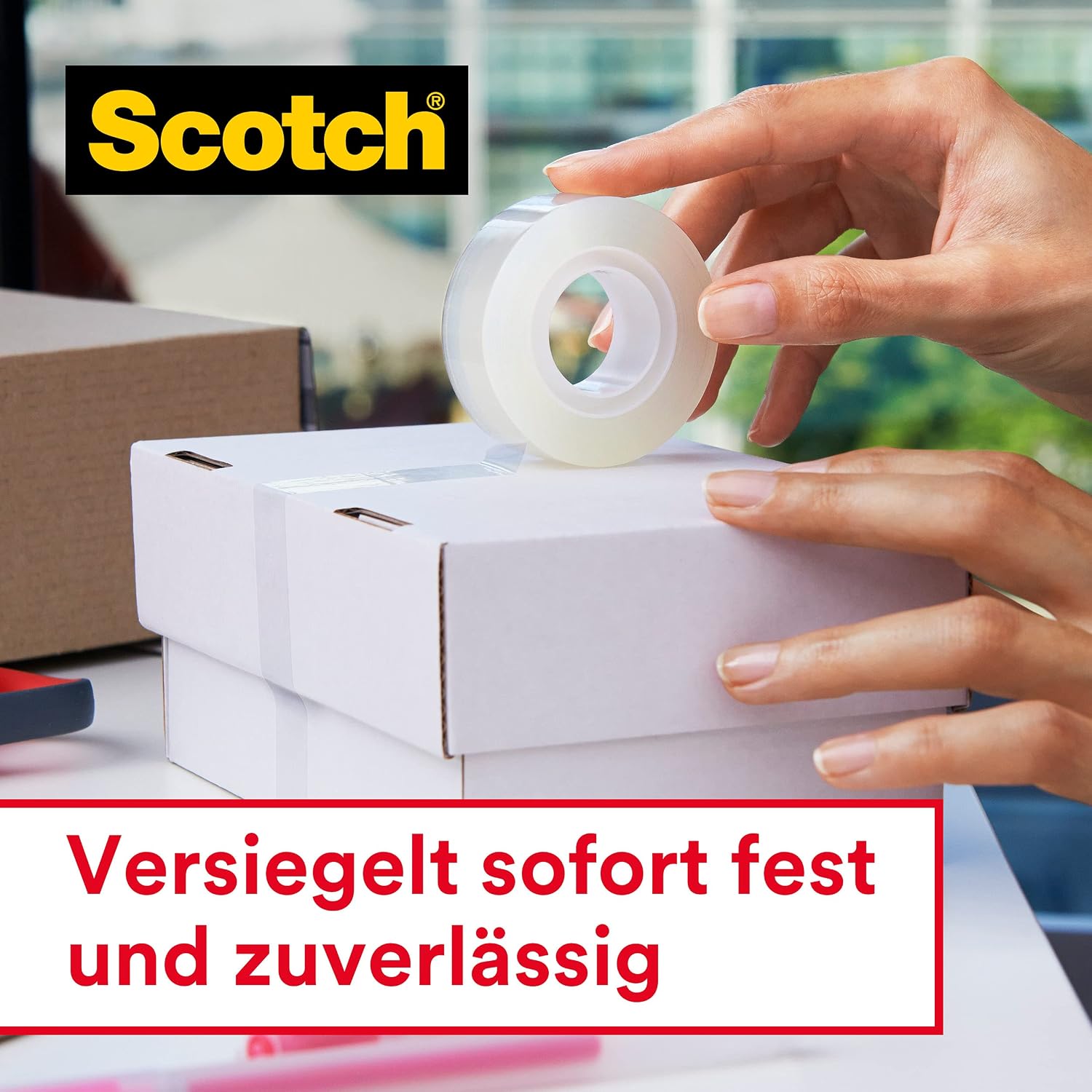 Detalle 2 de Scotch Crystal Klebeband 19mm x 33m