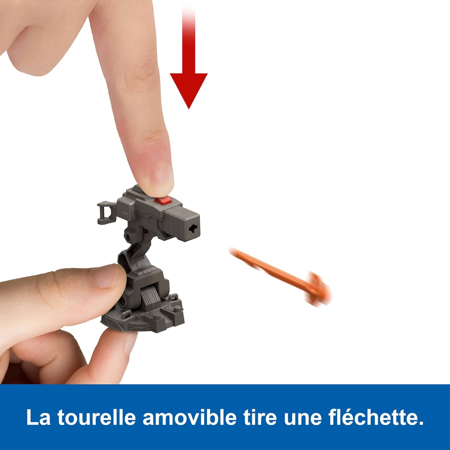 Thumbnail 2 de Mattel Jurassic World Renaissance Coffret Véhicule Combat avec 1 figurine Martin Krebs et 1 vélociraptor
