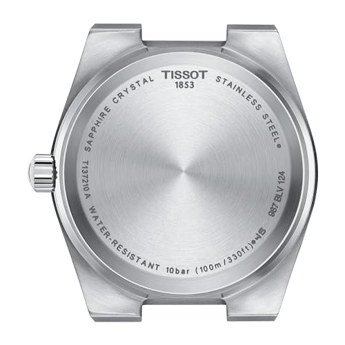 Detalle de Montre Tissot PRX Autoquée pour Femmes - Élégance Swiss Made et Powermatic 80