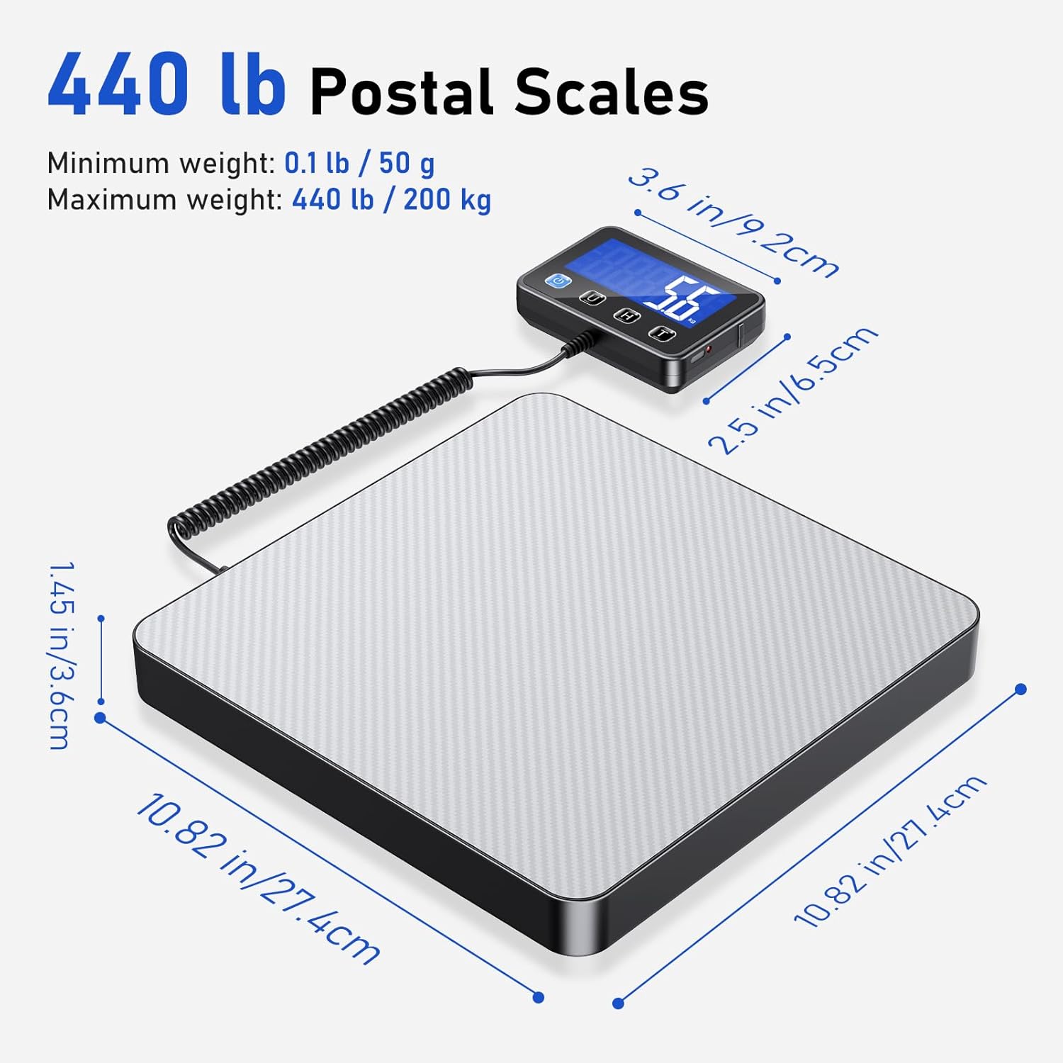 Detalle 2 de Postal Scales 440 lb precision