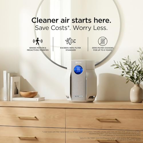 Detalle 2 de Shark BreatheClear HP062UK Compact Air Purifier with NeverChange6 Filter