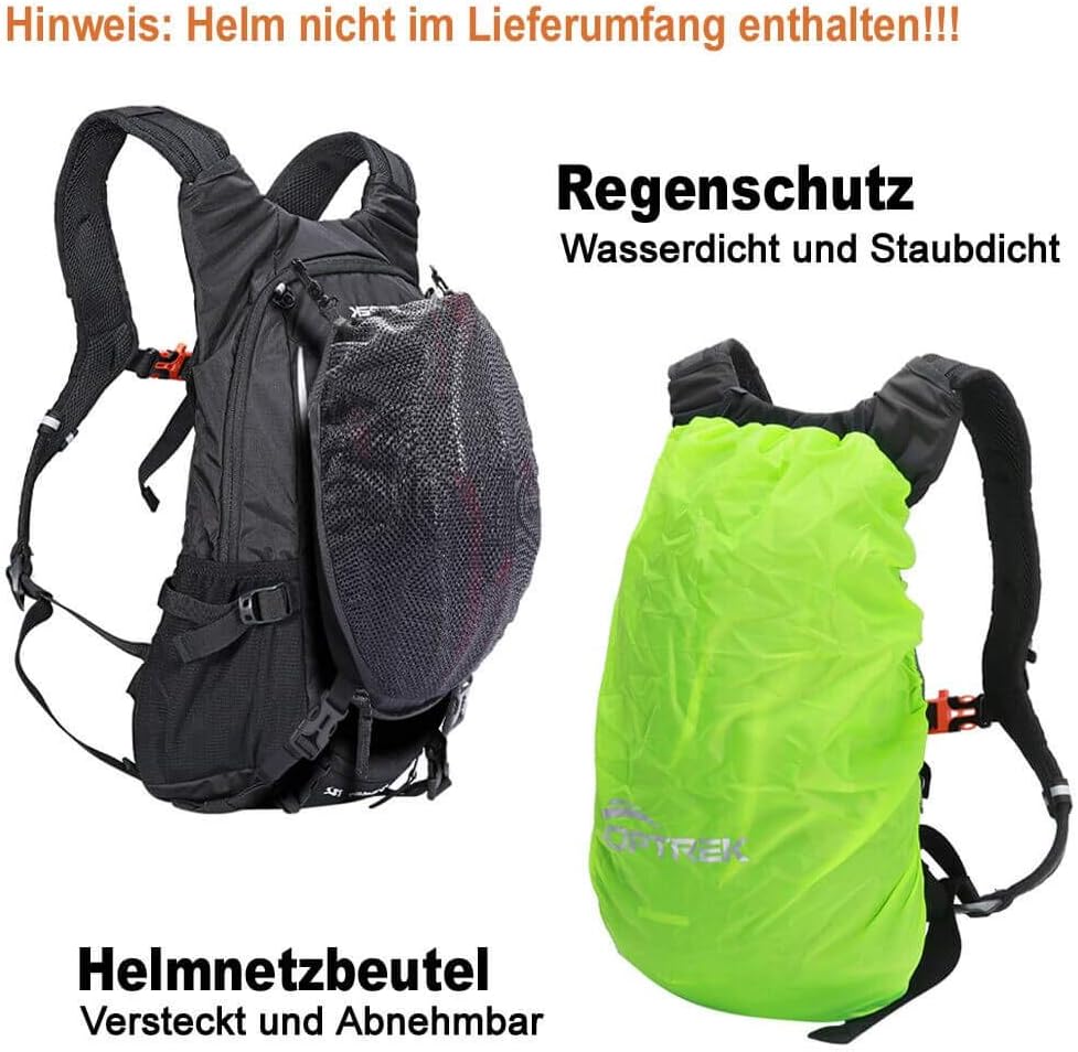 Detalle 1 de Toptrek Fahrradrucksack 18L Ultraleicht