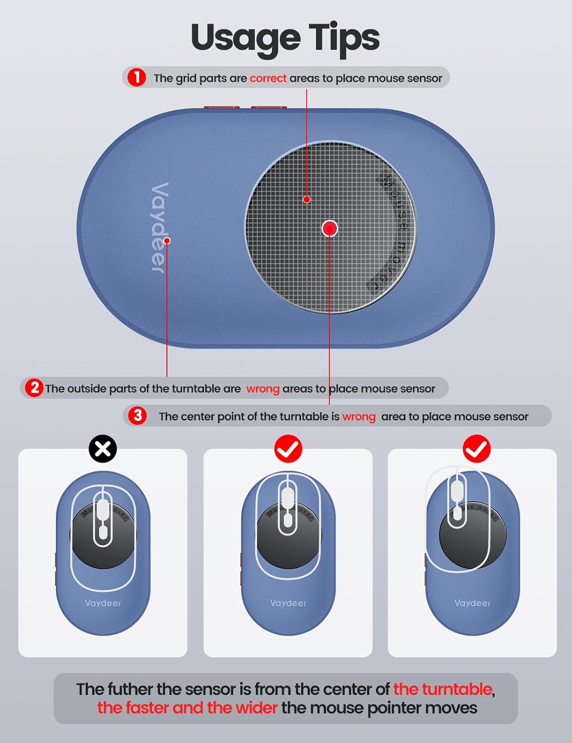 Thumbnail 4 de Vaydeer Air 3 mouse jiggler with timer ๐ฑ