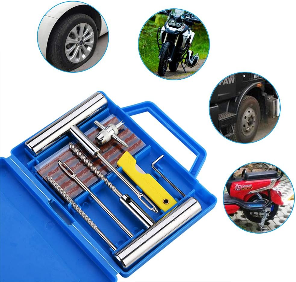 Thumbnail 5 de Faburo 35 PCS Kit repara pinchazos para coche y moto
