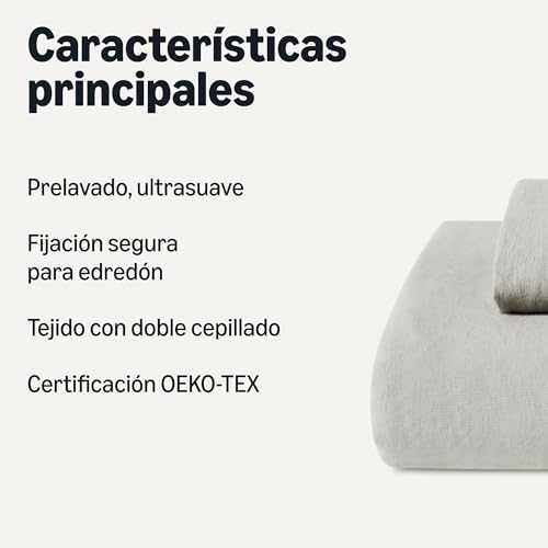 Thumbnail 1 de Amazon Basics Juego Funda Nórdica 135 x 200 cm