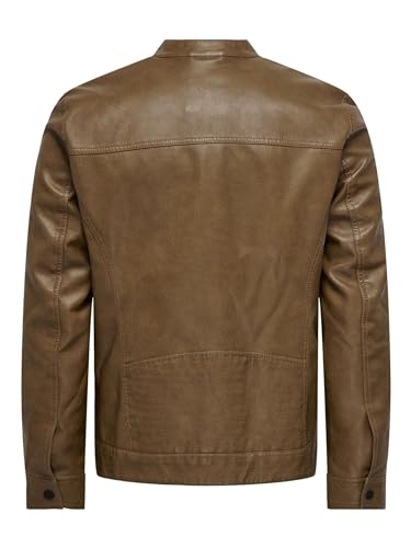 Thumbnail 1 de Only & Sons Onsal Pu Noos Otw Chaqueta Hombre 🧥 Elegante Monks Robe