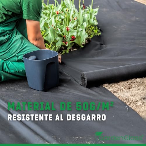 Detalle de Toile de paillage GardenGloss 10 m² ⚙