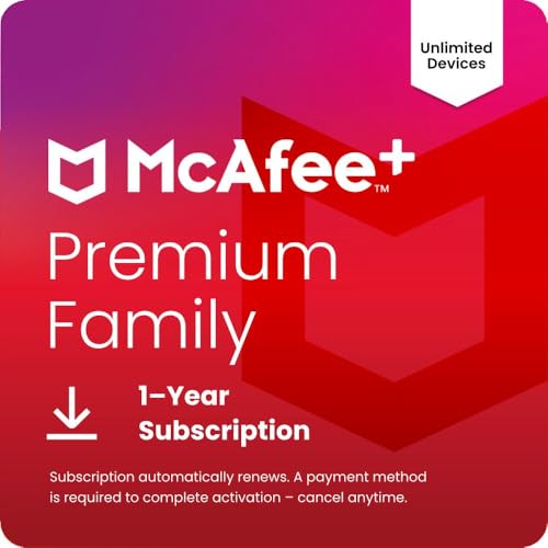 Detalle de McAfee+ Premium Family 2026 Antivirus: All-in-One Protection for 10+ Devices