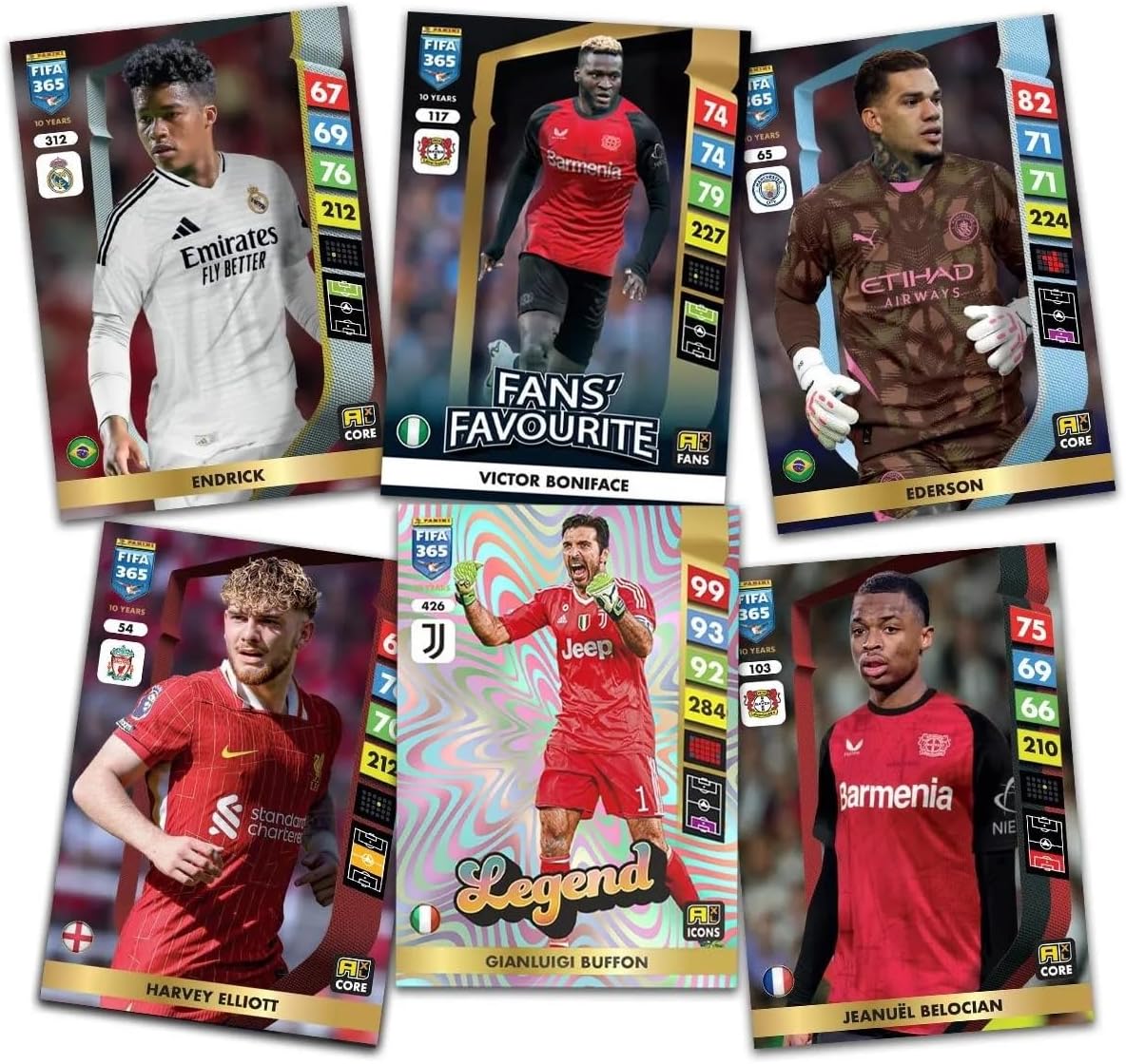 Detalle 1 de Panini FIFA 365 2024-2025 Megapack Adrenalyn XL z segregatorem i kartami