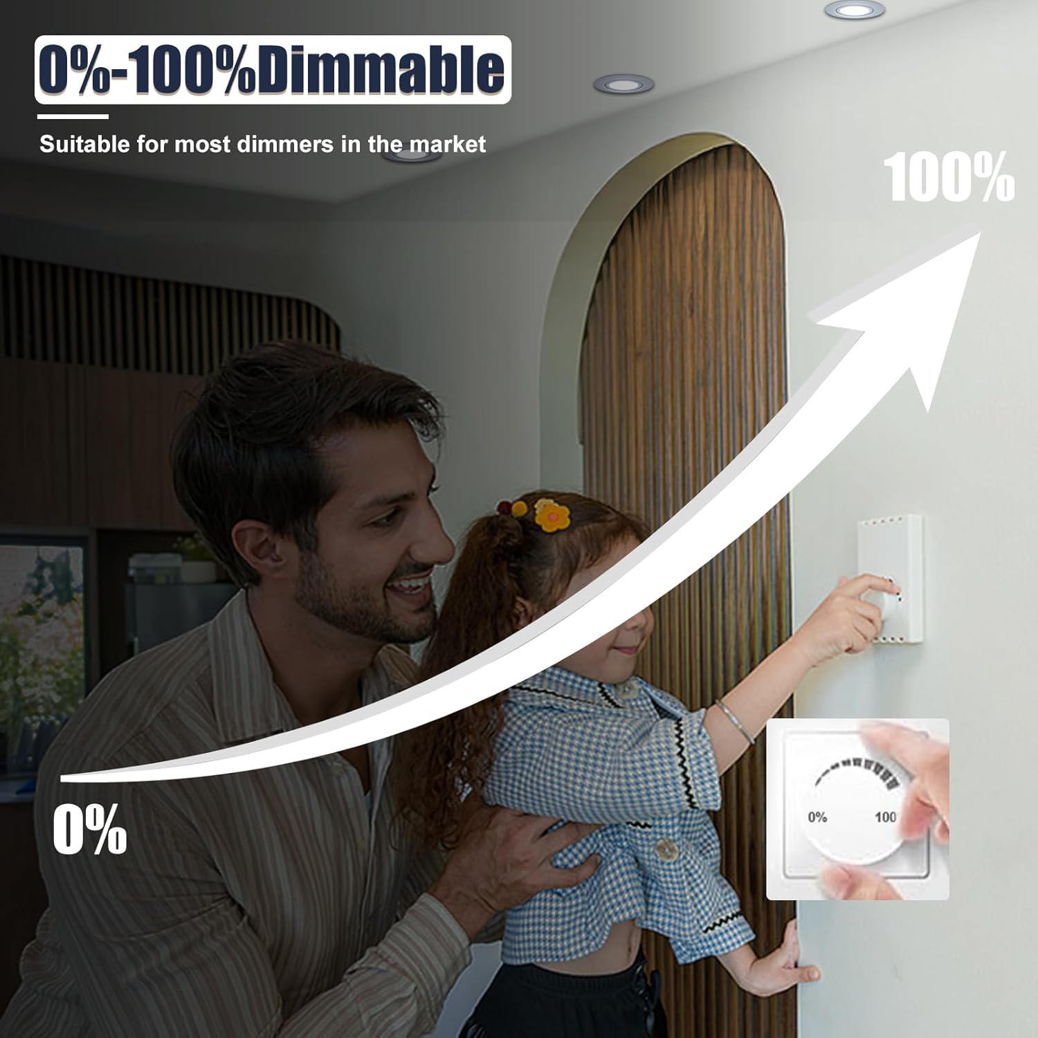 Thumbnail 2 de LED Einbaustrahler 230V Dimmbare 12er Set