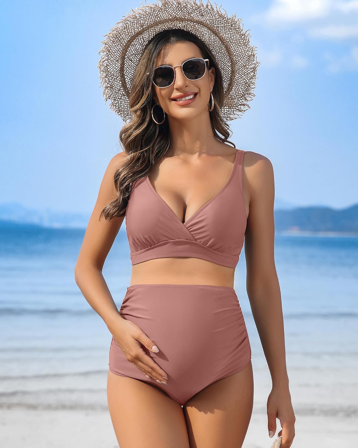 Thumbnail 1 de Charmo High Waisted Maternity Swimsuit 2‑Piece