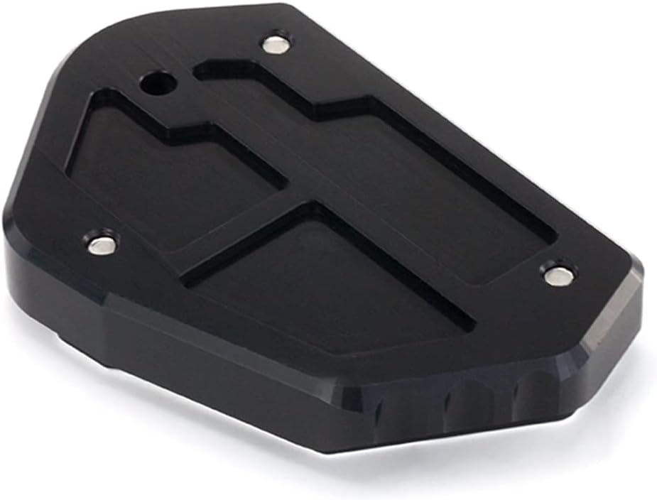 Detalle de Modeer Piastra di Estensione per Cavalletto Laterale Suzuki V-Strom 650 / DL650 2004-2022 – CNC in Alluminio 6061
