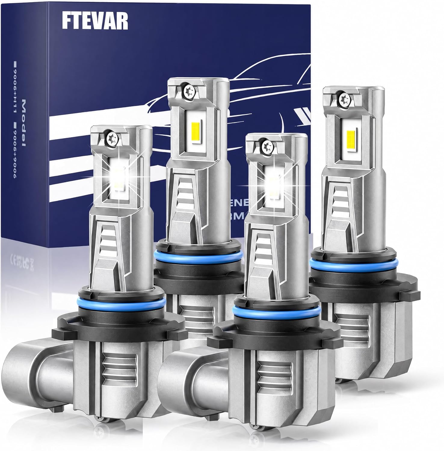 Detalle de FTEVAR 9005 9006 fog light combo, 4-pack