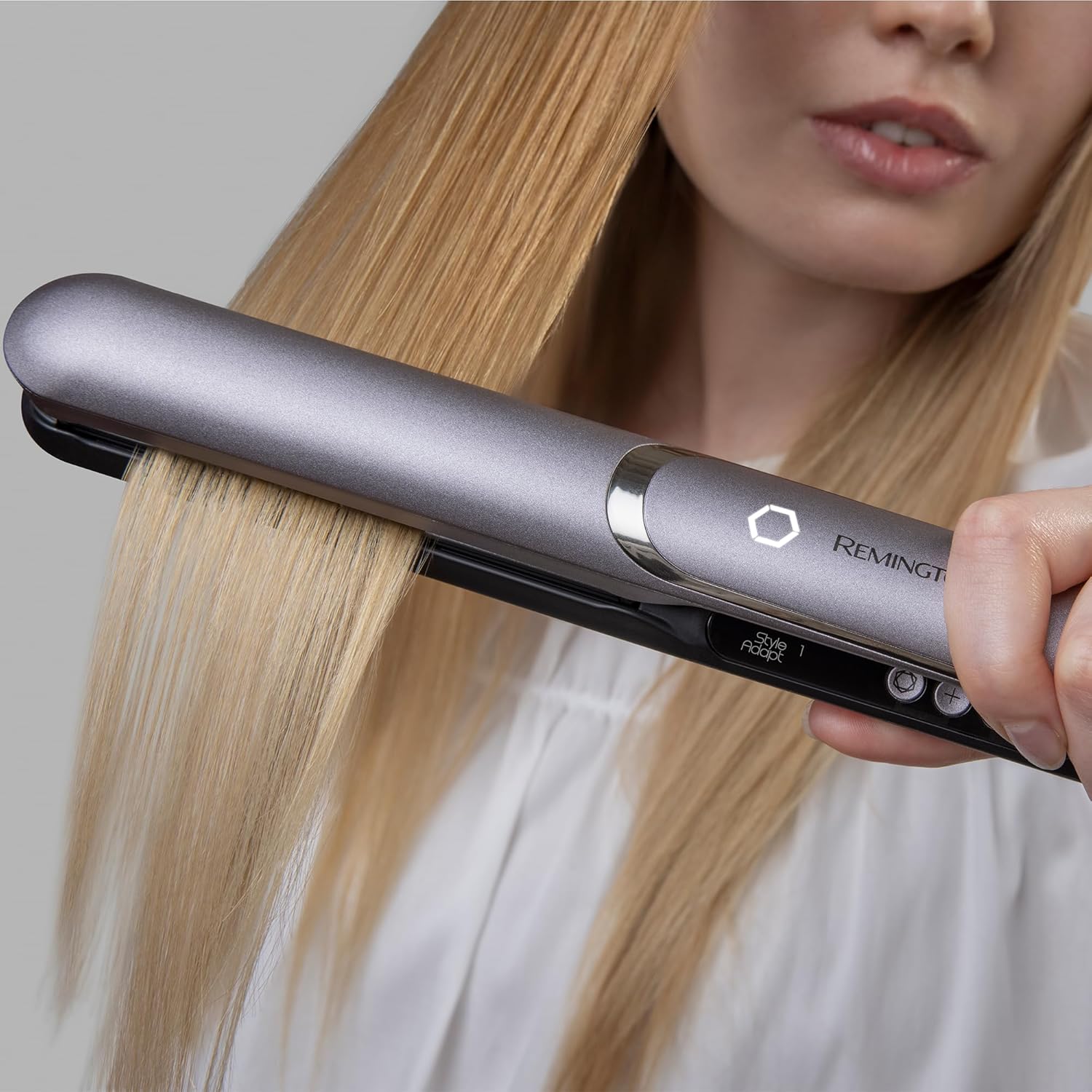 Thumbnail 1 de Remington Lisseur cheveux PROluxe You S9880 – StyleAdapt Intelligent, plaques céramique diamantées 110 mm