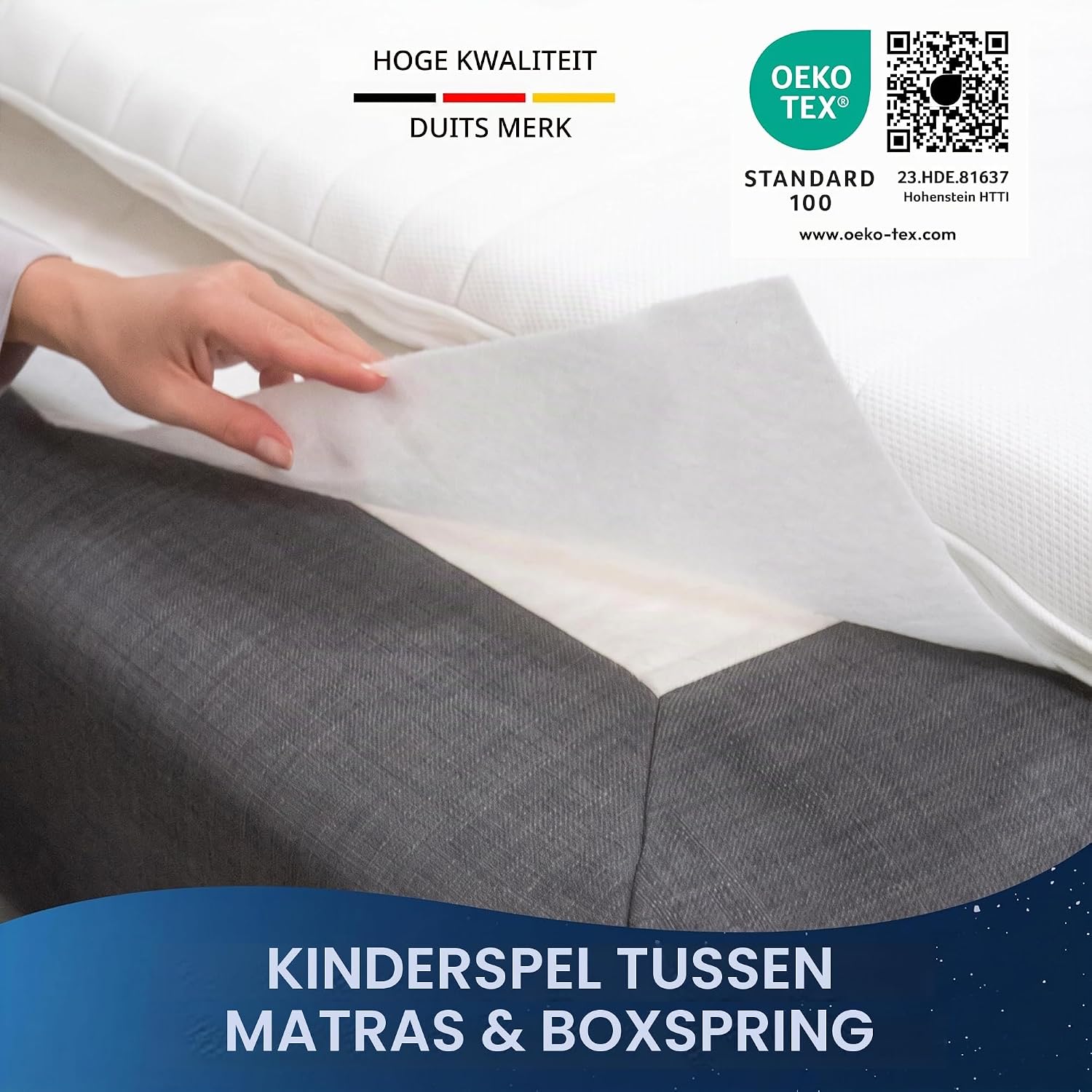 Thumbnail 1 de LILENO HOME antislipmat 90 x 200 cm van wasbaar, ademend vlies