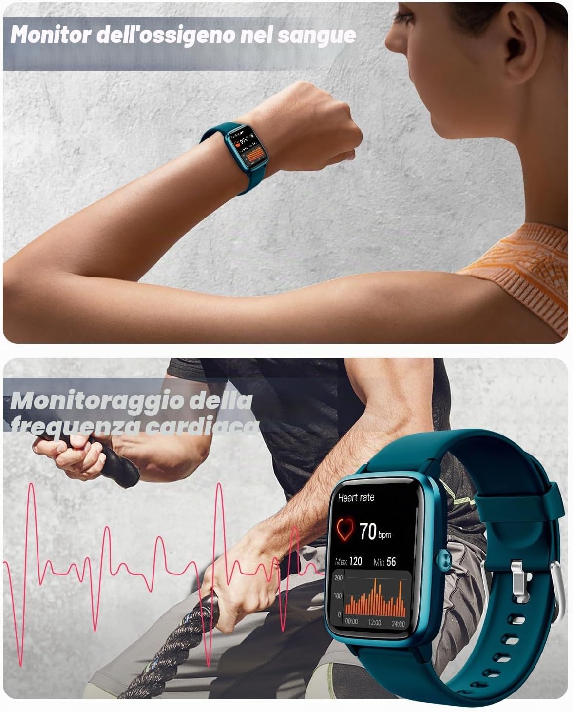 Thumbnail 3 de GRV Smartwatch Uomo Bluetooth