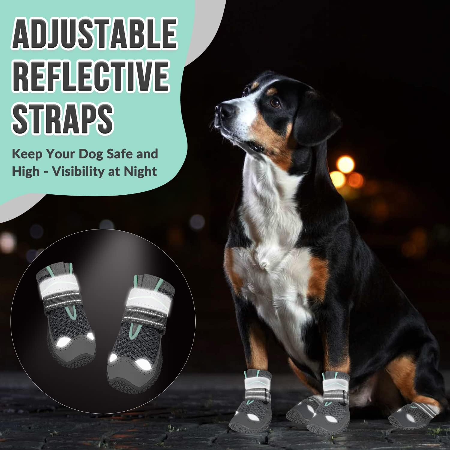 Thumbnail 5 de SlowTon botas para perros impermeables