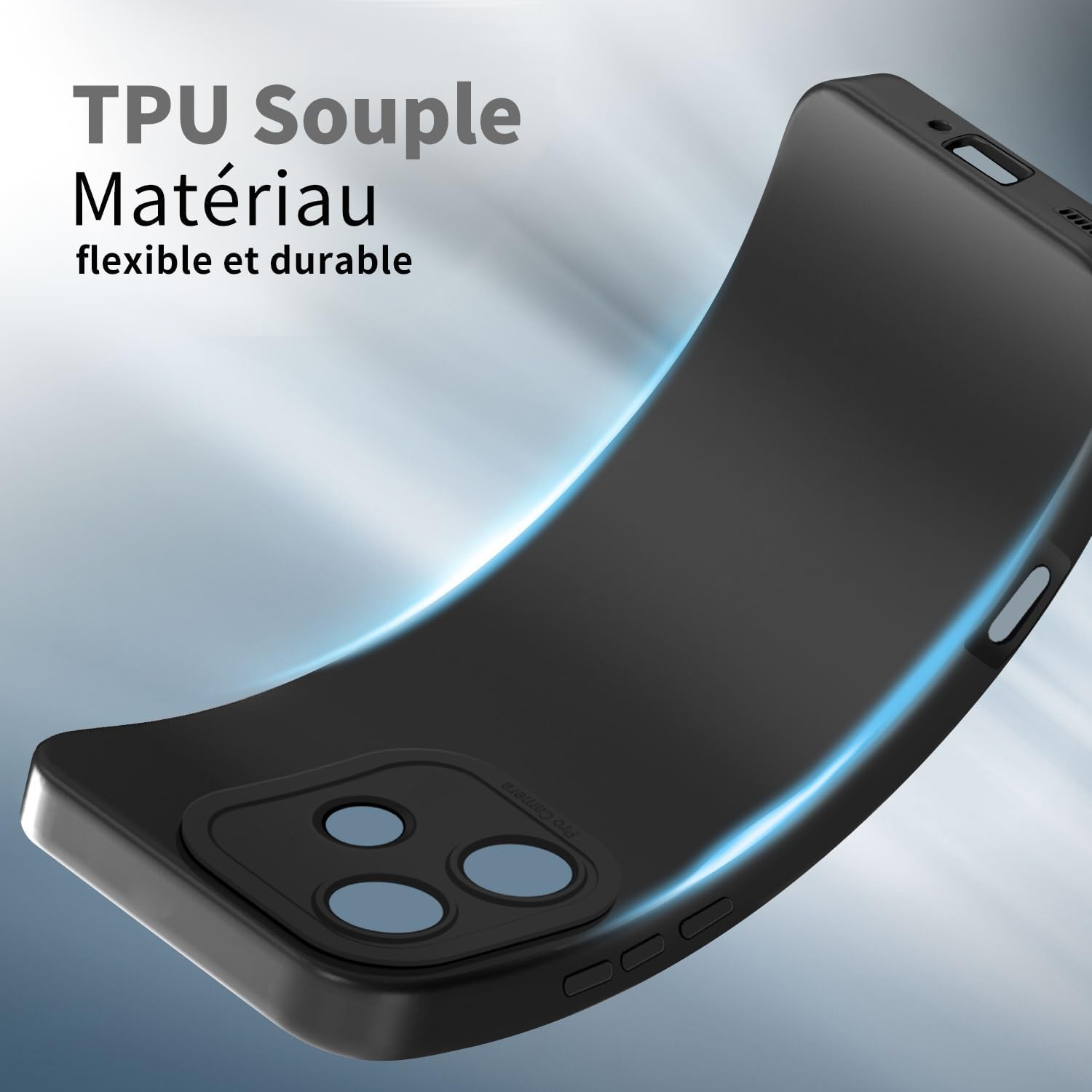 Thumbnail 1 de Tenphone Coque silicone pour Honor 600 Lite — Protection antichoc et accès précis