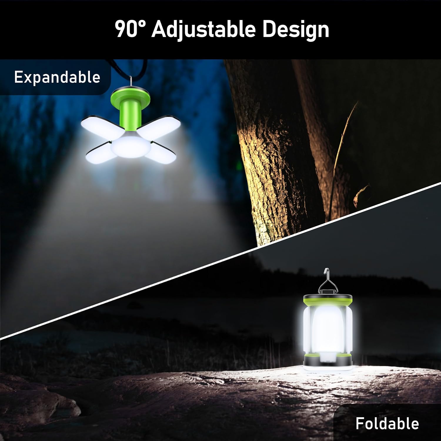 Detalle de Blukar Lámpara Camping 360° 3600 mAh