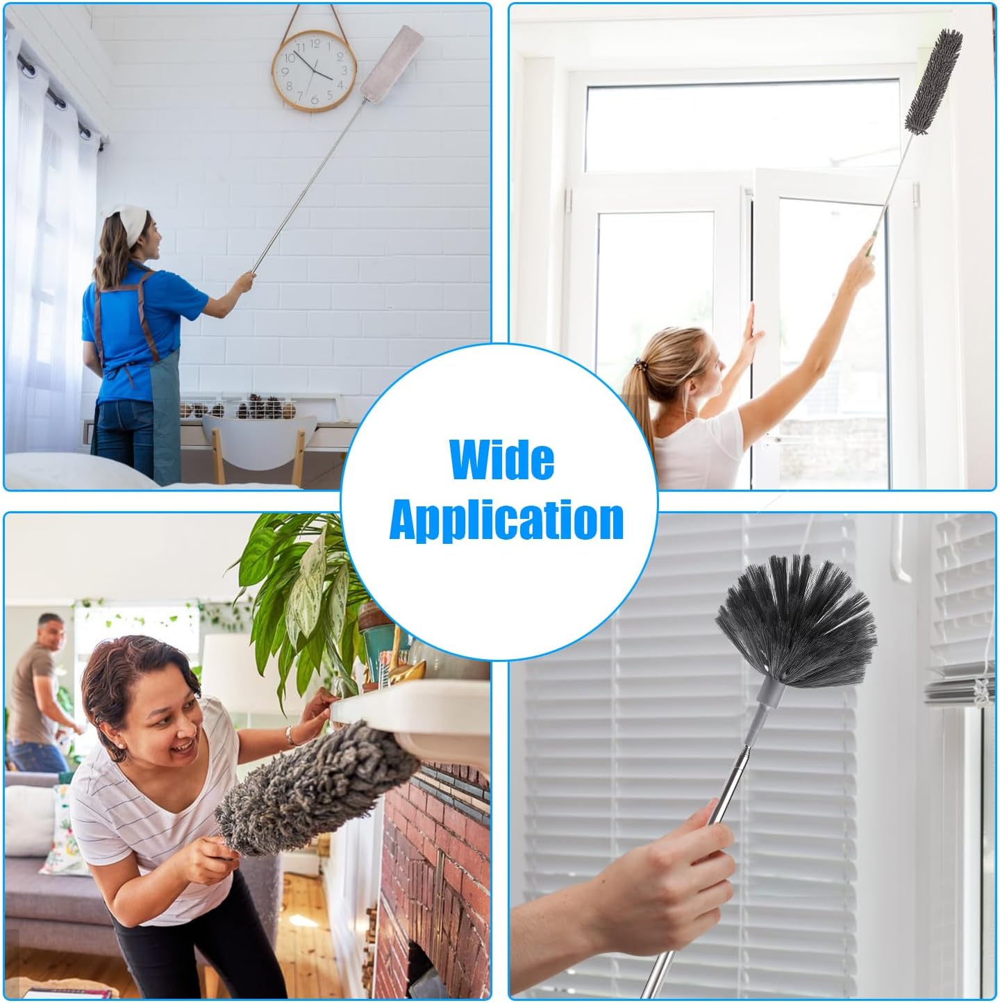 Thumbnail 4 de Feather Duster 7 PCS Extendable Cleaning Kit