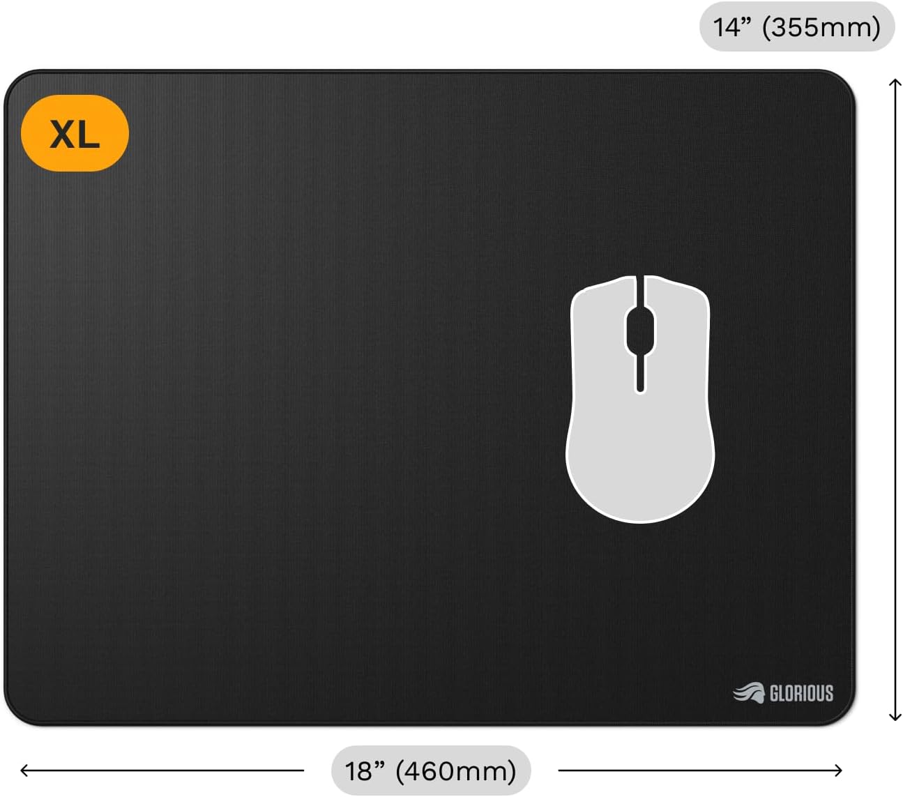 Thumbnail 6 de GLORIOUS GMP 2 XL tappetino per mouse
