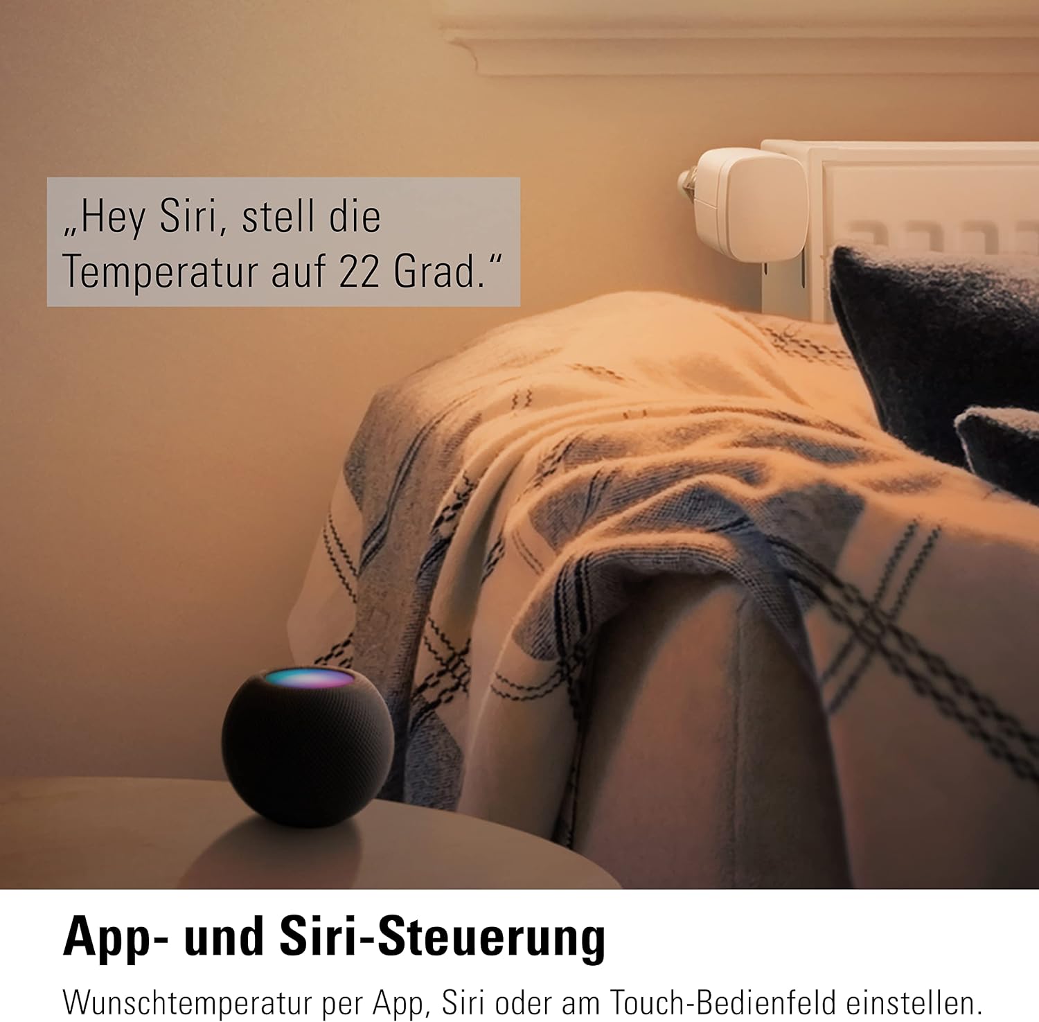 Thumbnail 4 de Eve Thermo Apple Home Heizkörperthermostat