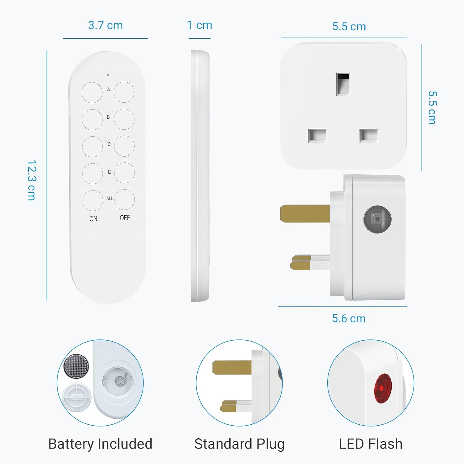 Thumbnail 6 de SURNICE Remote Plug Socket 40 m range