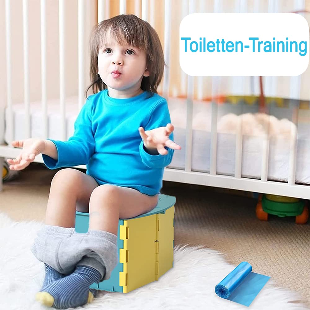 Thumbnail 5 de Anyingkai faltbares Kinder-Töpfchen, Felsenblau