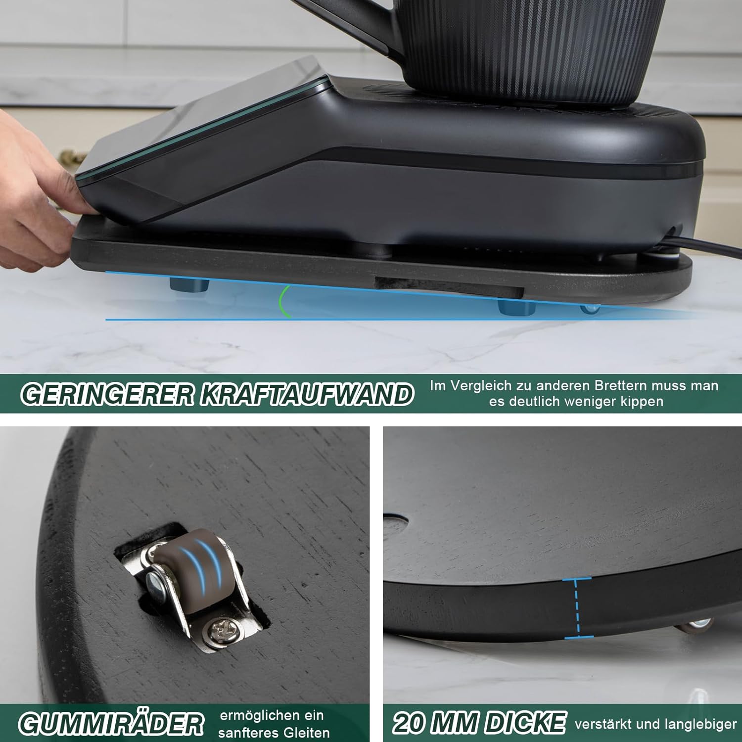 Detalle 2 de ANBOXIT Gleitbrett TM7 für Thermomix