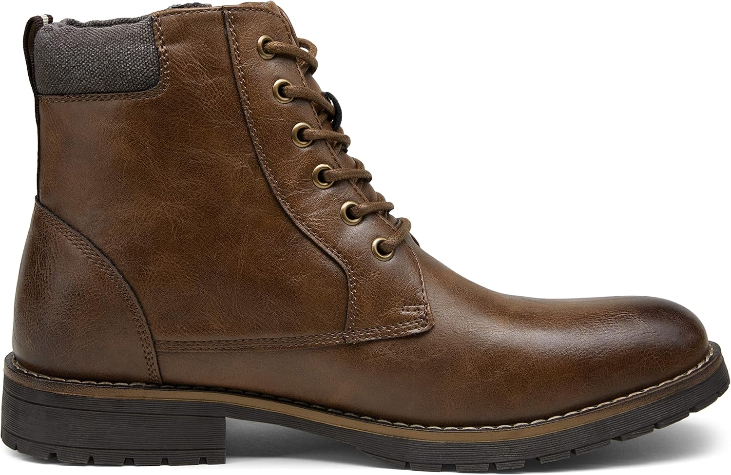 Thumbnail 3 de VOSTEY Men's Boots: Casual Motorcycle Combat Boots for Everyday Style