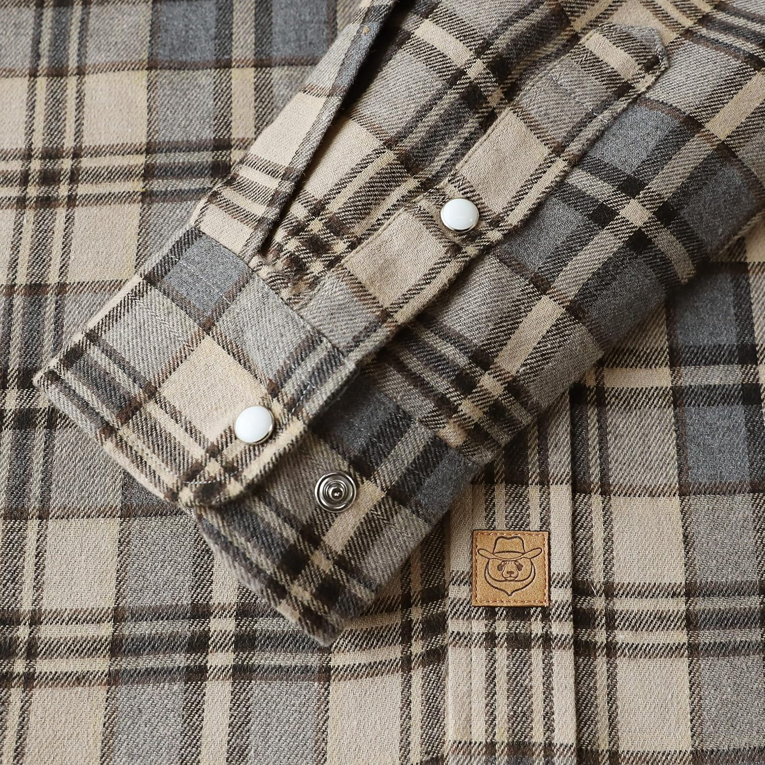 Thumbnail 4 de Dubinik Camicia Flanella Uomo Invernale