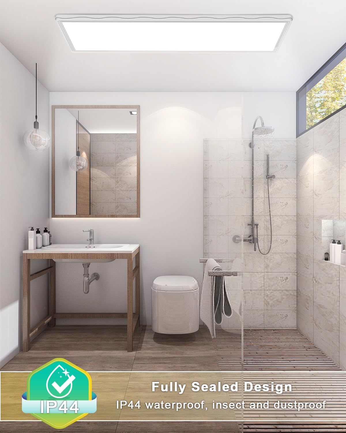 Thumbnail 6 de Bowfar LED Deckenleuchte 58 x 20 cm