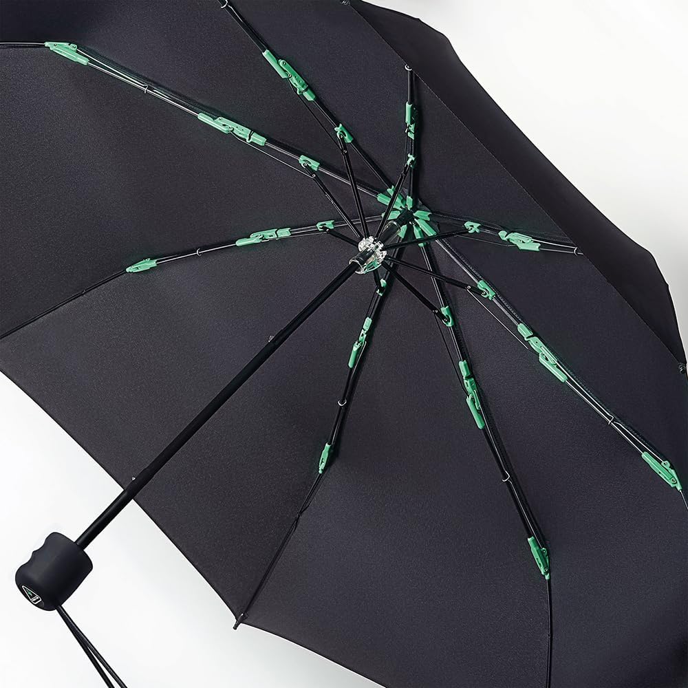 Thumbnail 2 de Fulton Performance Hurricane Umbrella Black — Wind-Resistant 8-Rib Frame