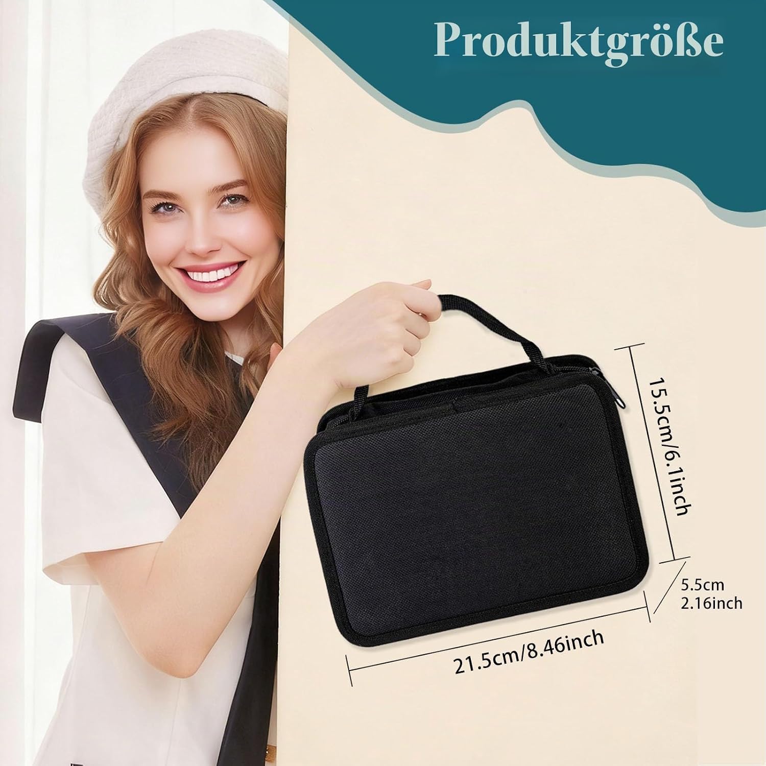 Detalle 2 de Yucanuva 72 Buntstifte Set – professionelles Holzstift-Set für Erwachsene, Anfänger und Künstler