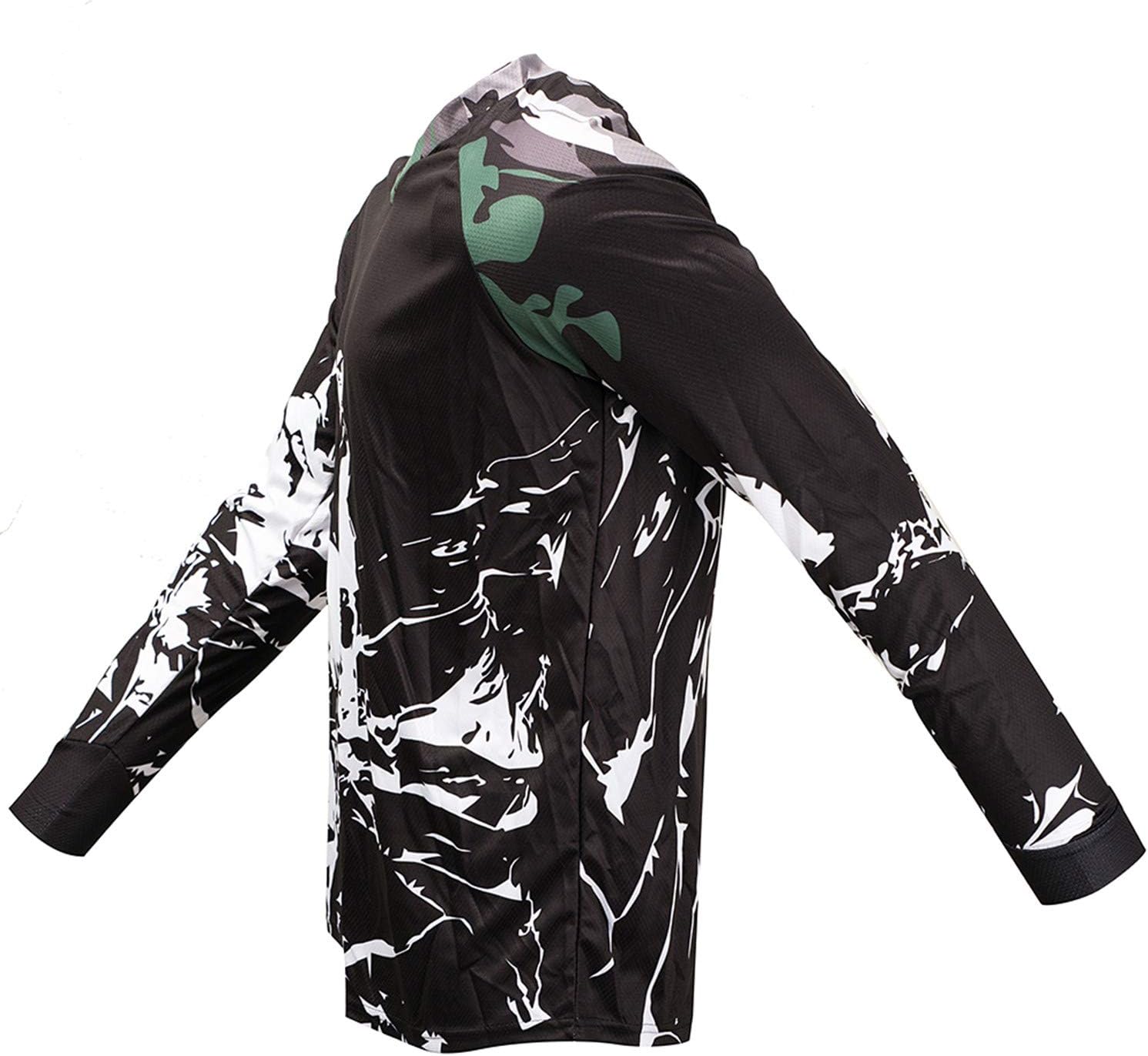Thumbnail 4 de PSPORT Dirt Bike Shirts for Men: Motocross Long Sleeve Jersey for Off-Road Riding